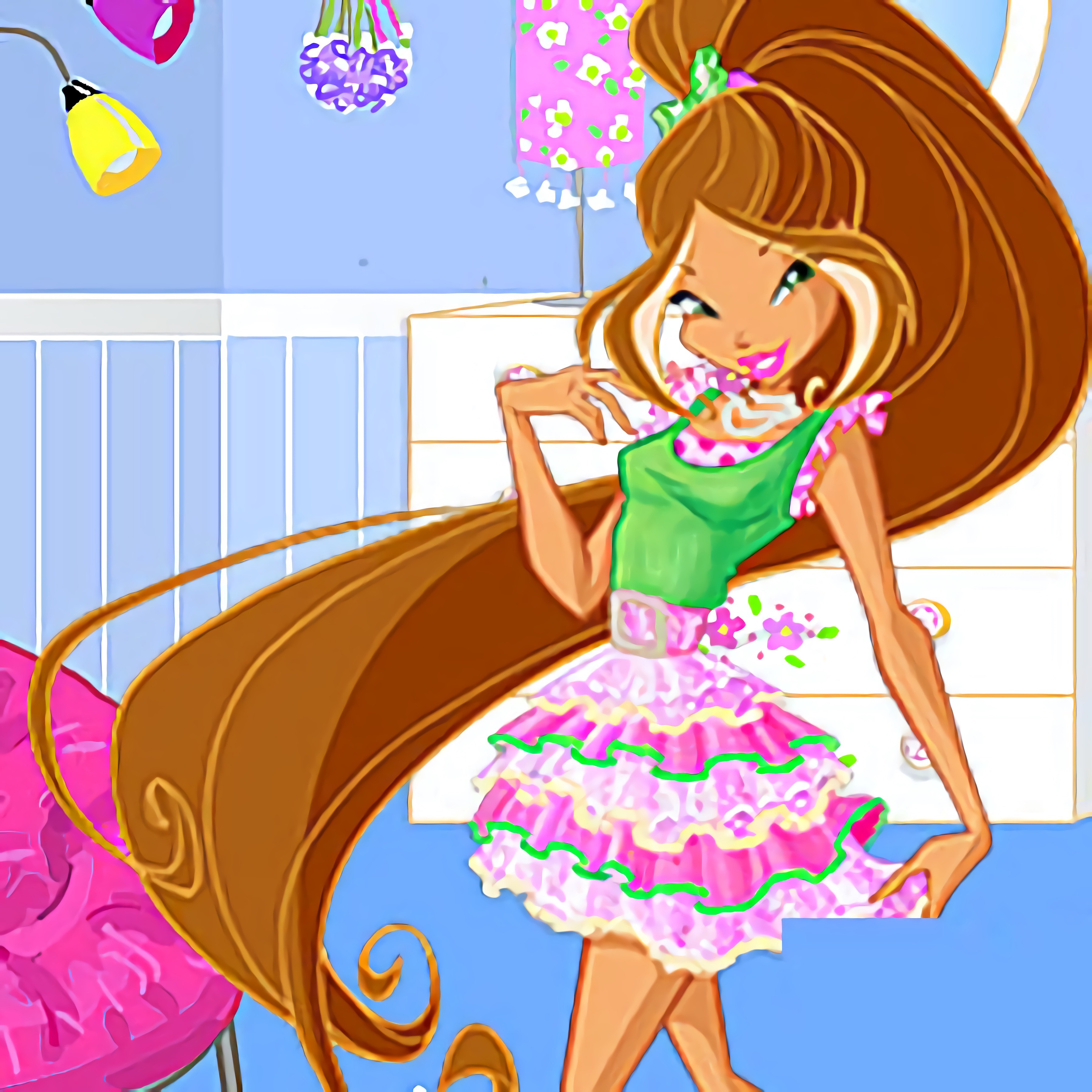 Winx Room Decorate