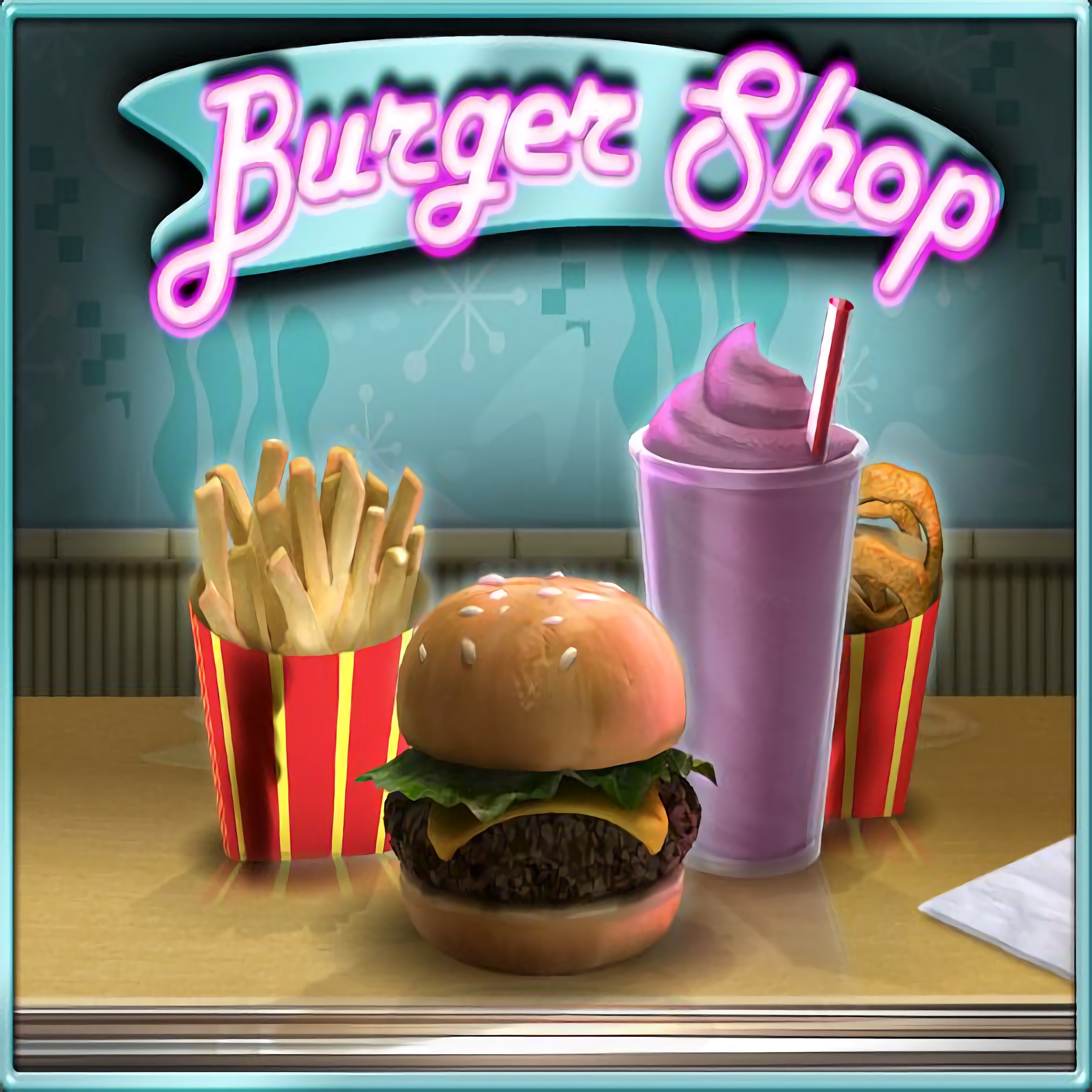 escape work burger shop game addiction