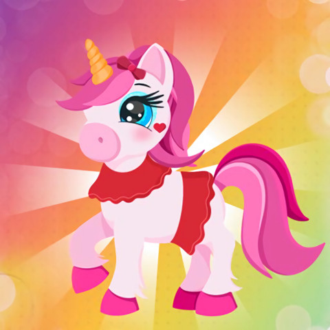 Unicorn Beauty Salon game play on Friv2Online