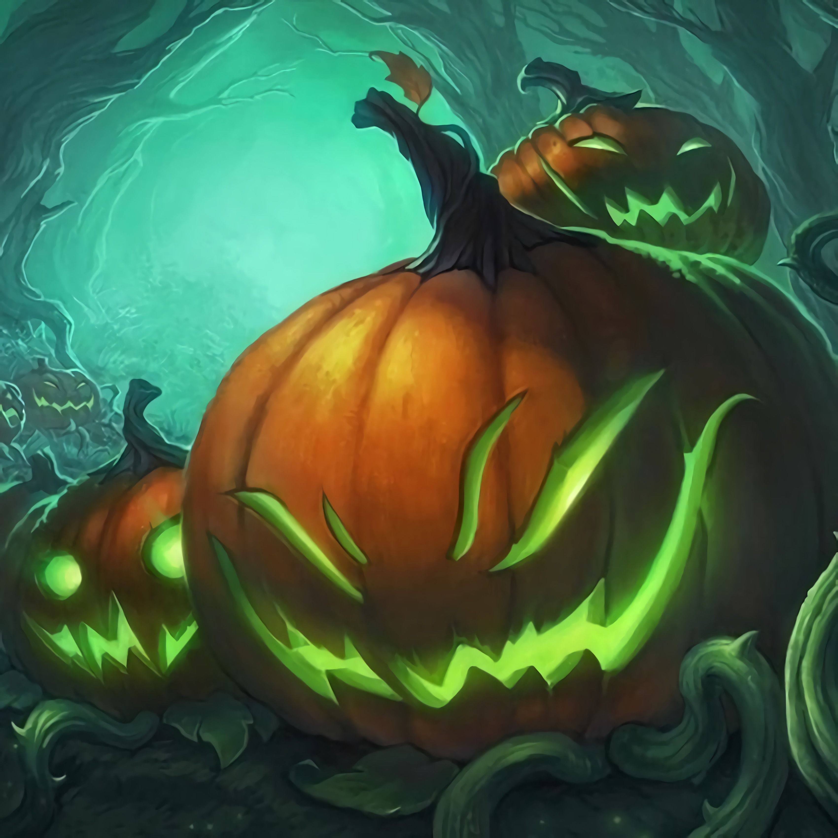 Hidden Halloween Pumpkin