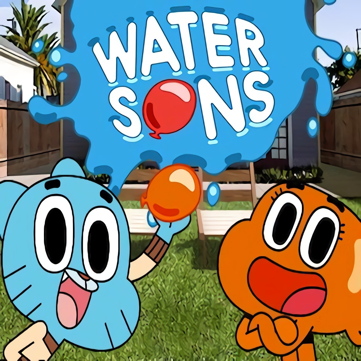 Water sons. Гамбол игра. Гамбол игра спортивная. Гамбол вода. Gumball Water Drink.