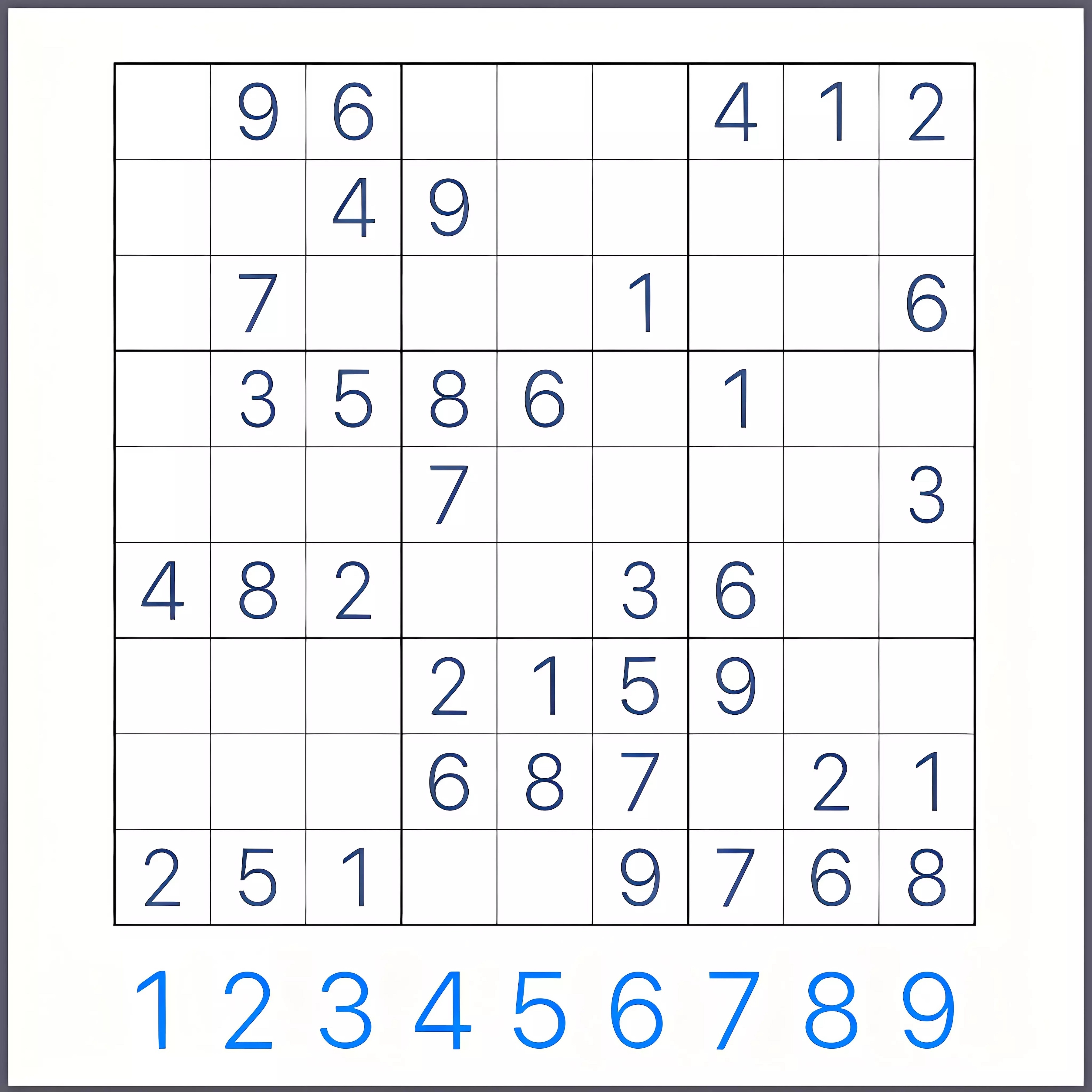 Classic Sudoku Puzzle