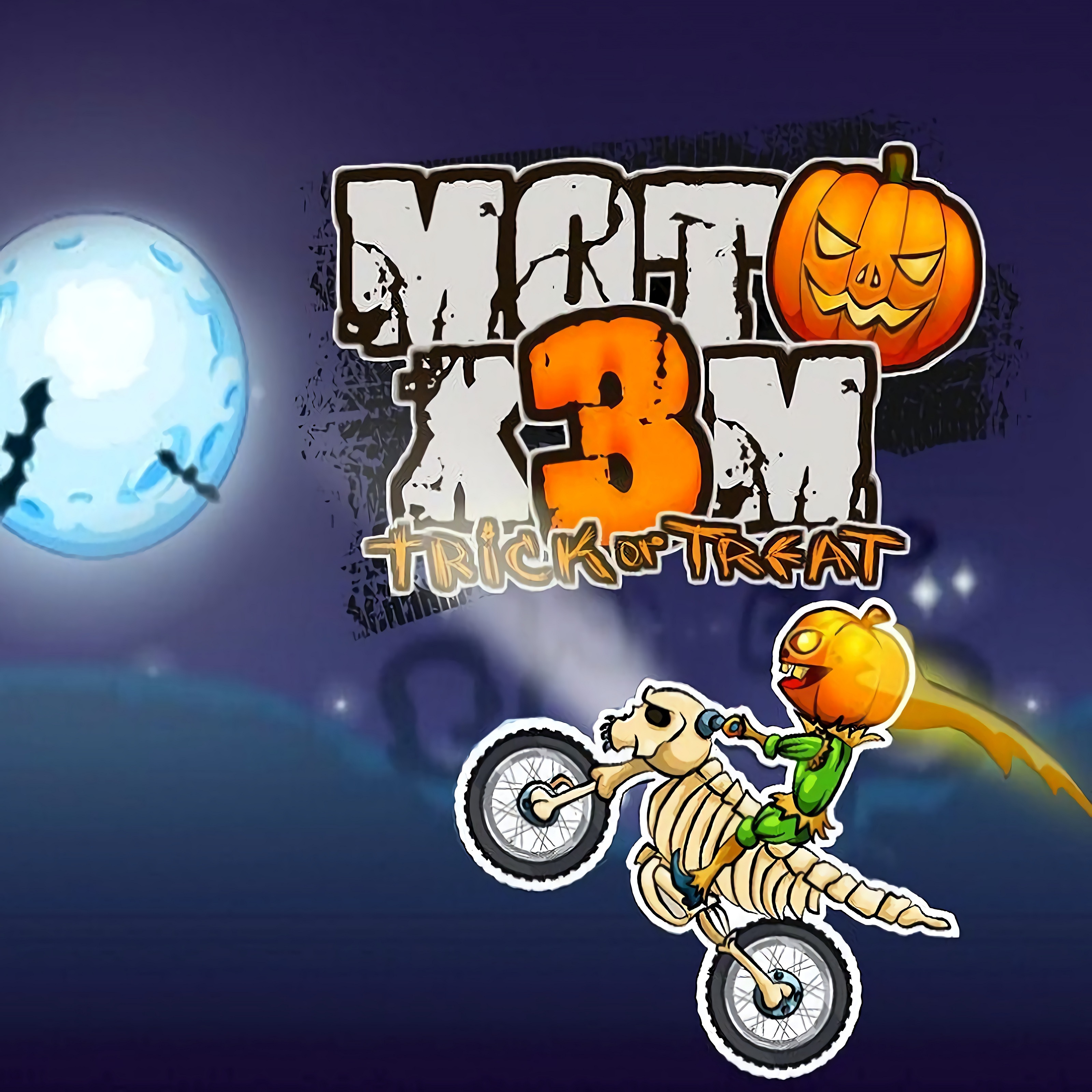 Moto X3M Spooky Land: Jogar grátis online no Reludi