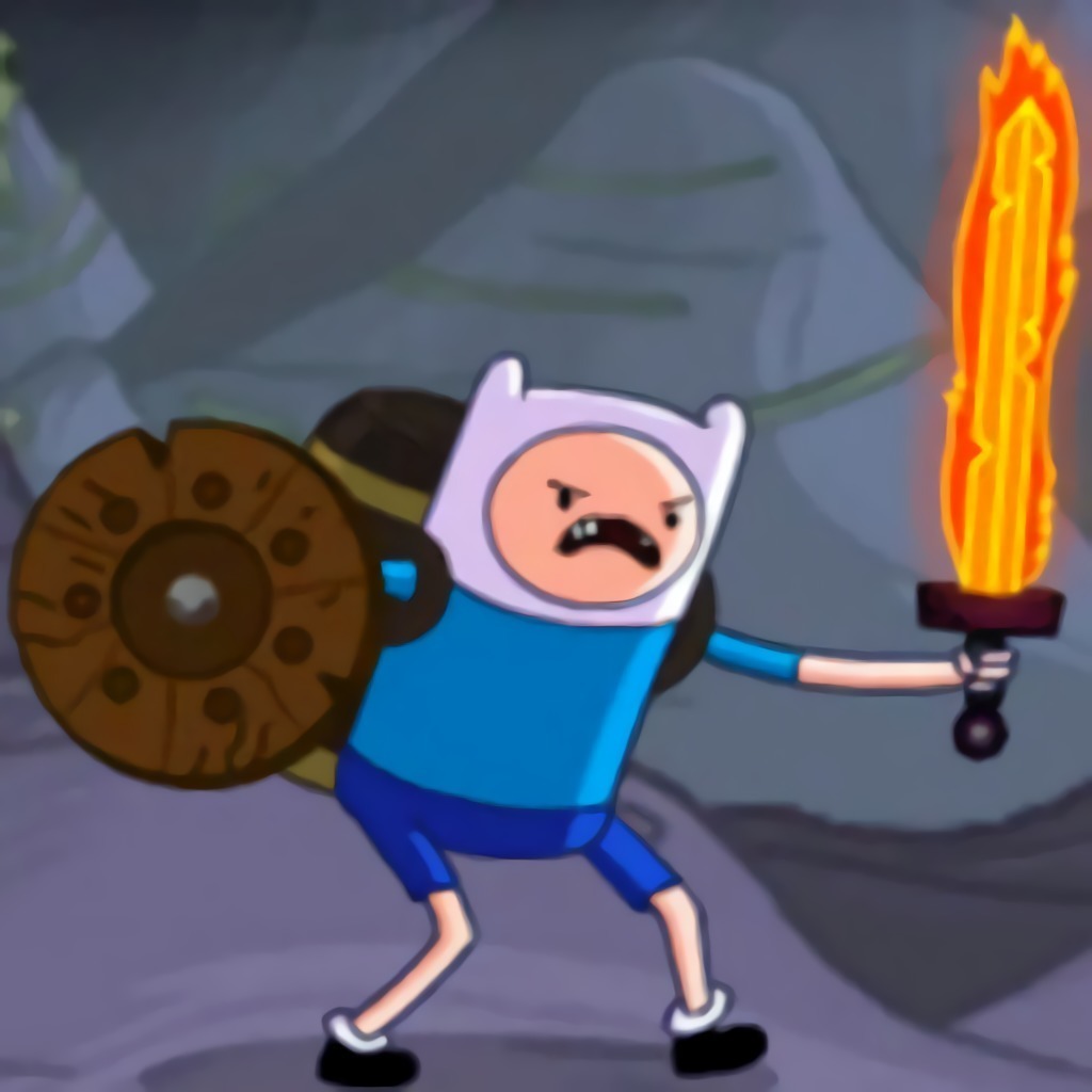 Adventure Time - Finn and Bones part 1 - Adventure Time Games