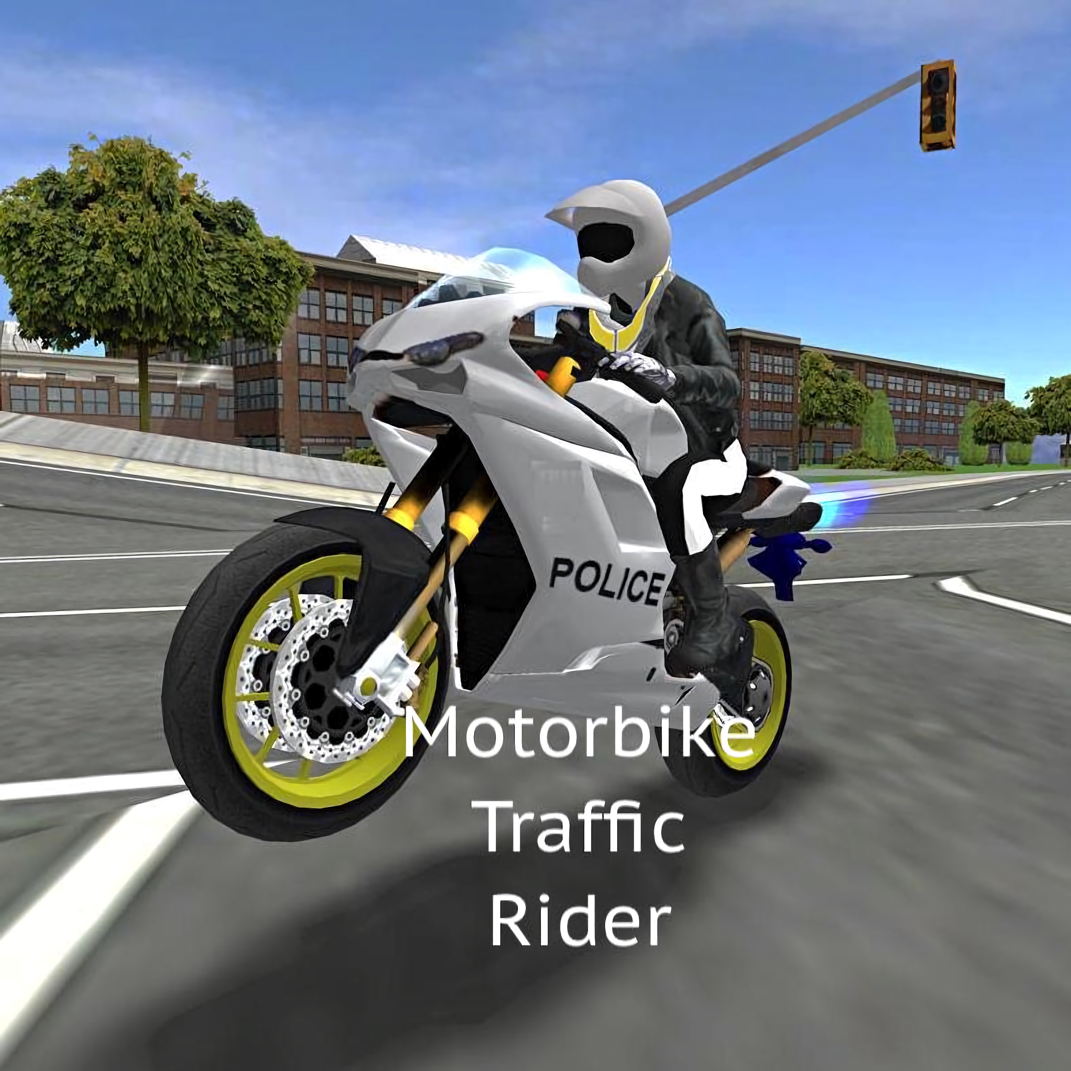 Police Motorbike Traffic Rider