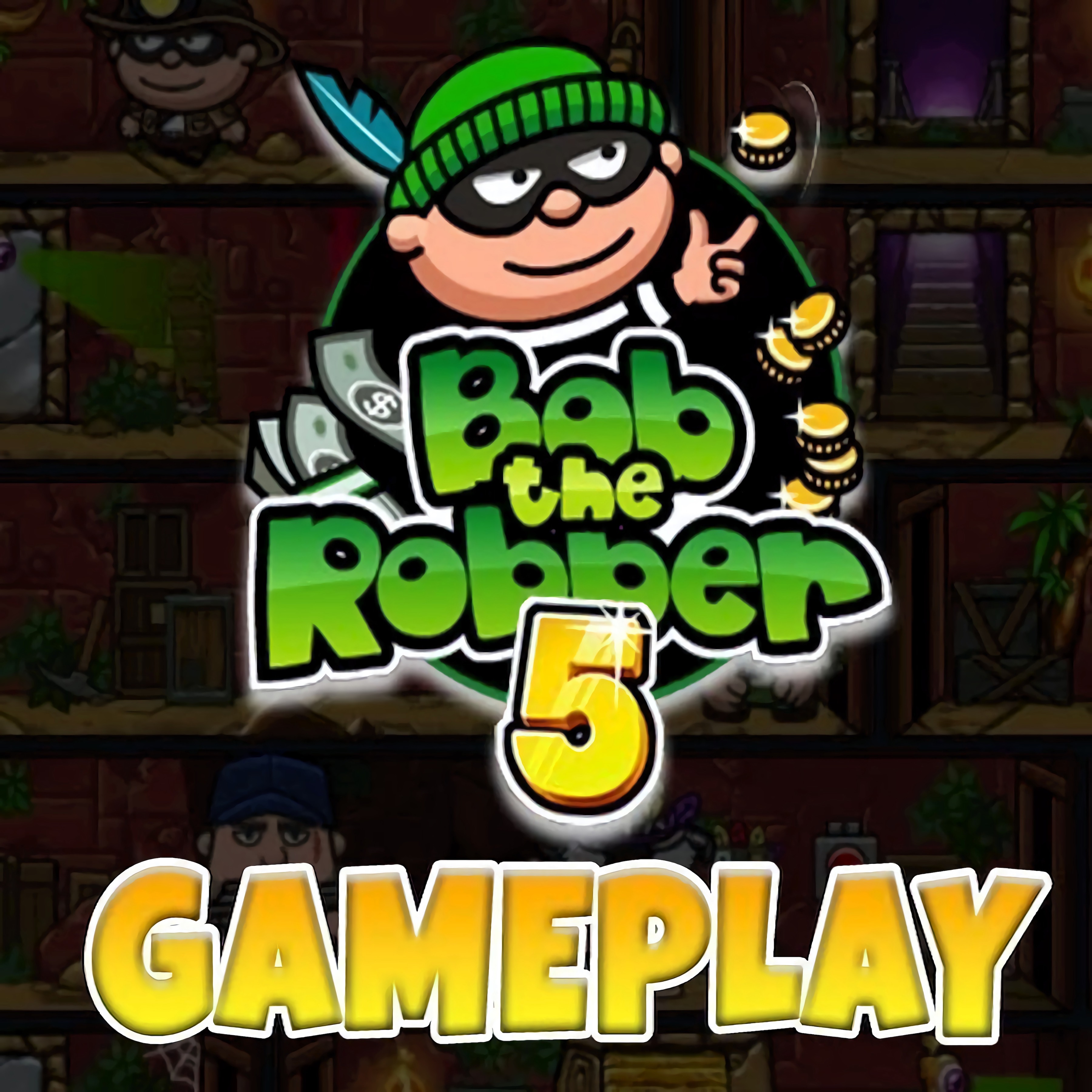 Bob The Robber 5 Temple Adventure game play on Friv2Online