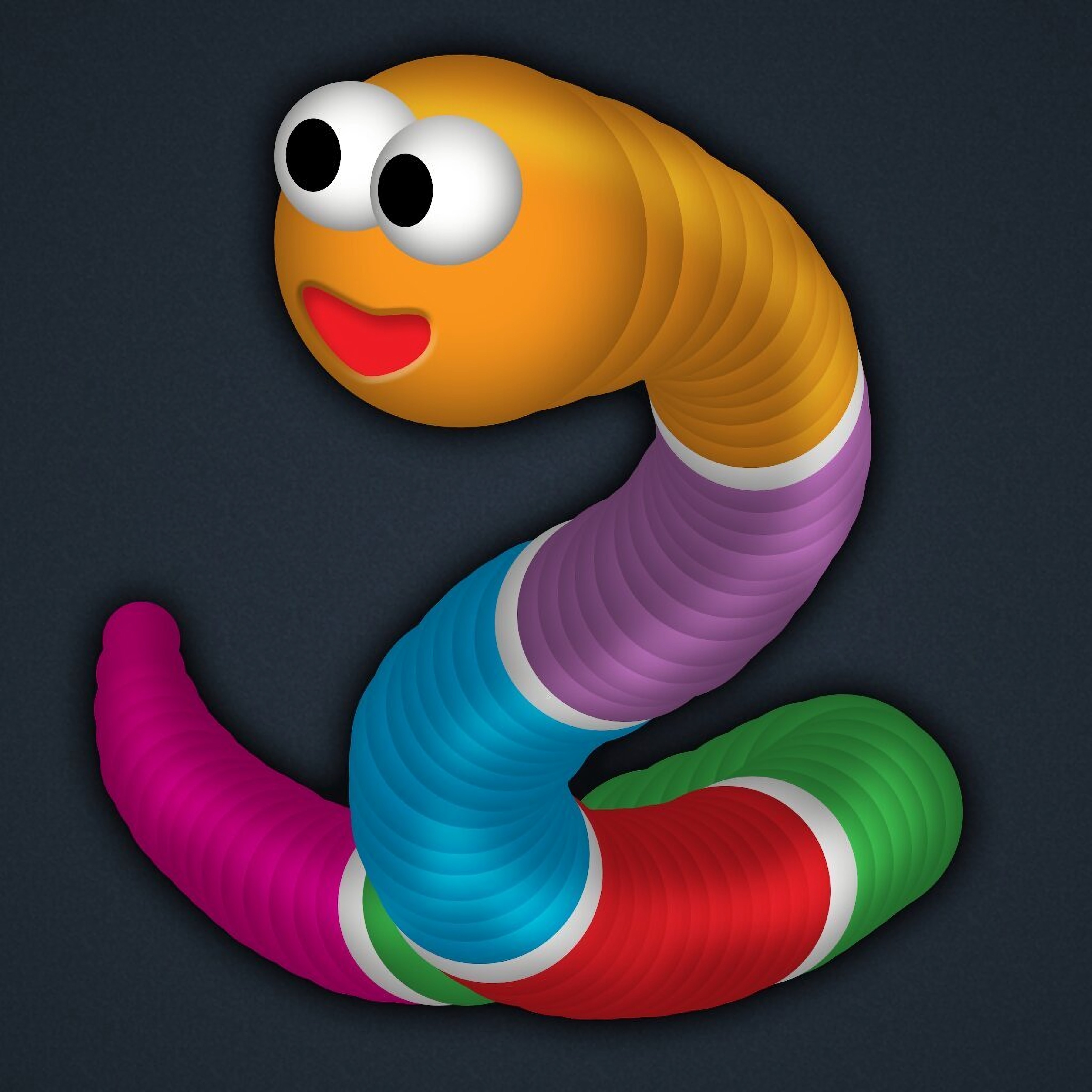 Worms Zone a Slithery Snake game play on Friv2Online