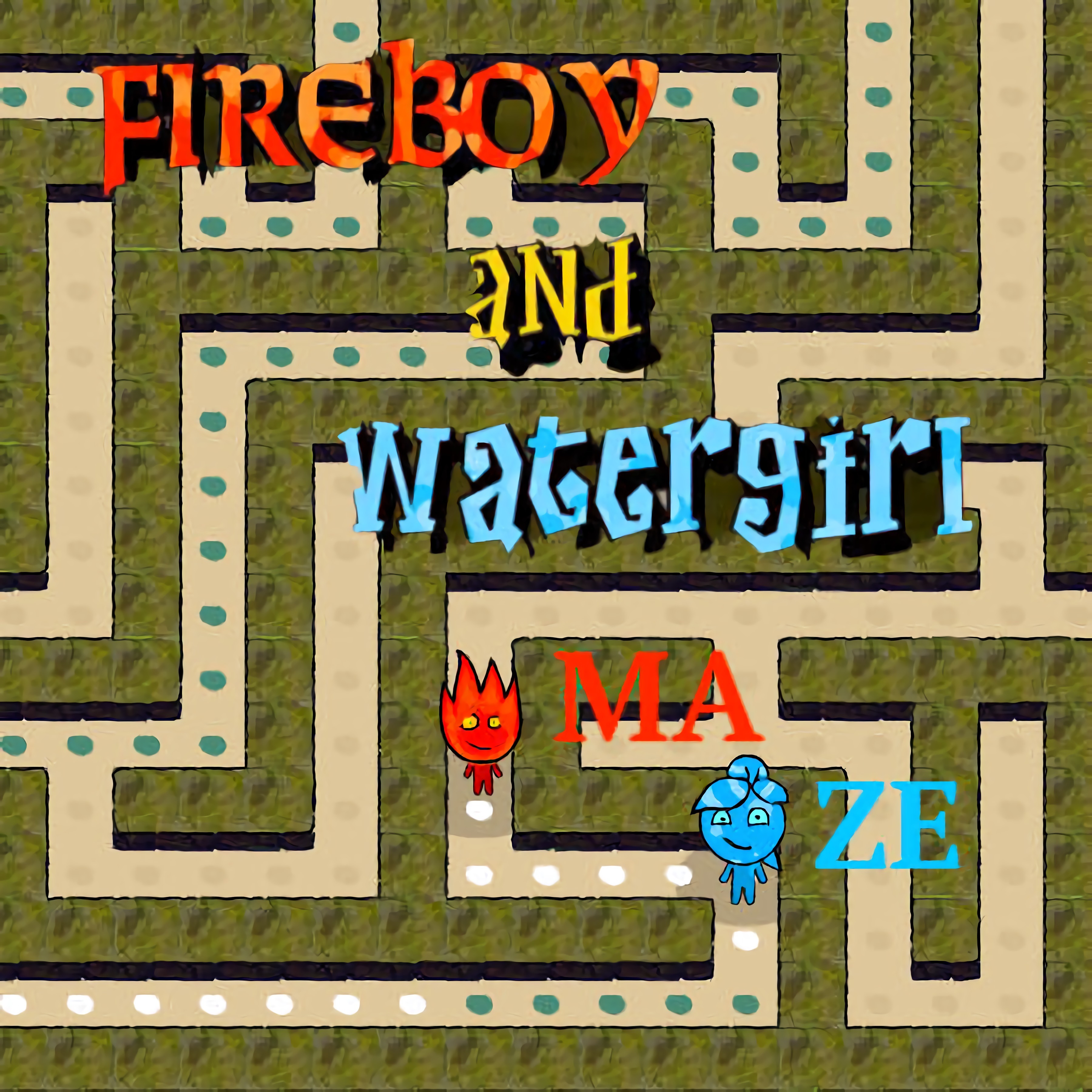 Fireboy and WaterGirl Maze • COKOGAMES