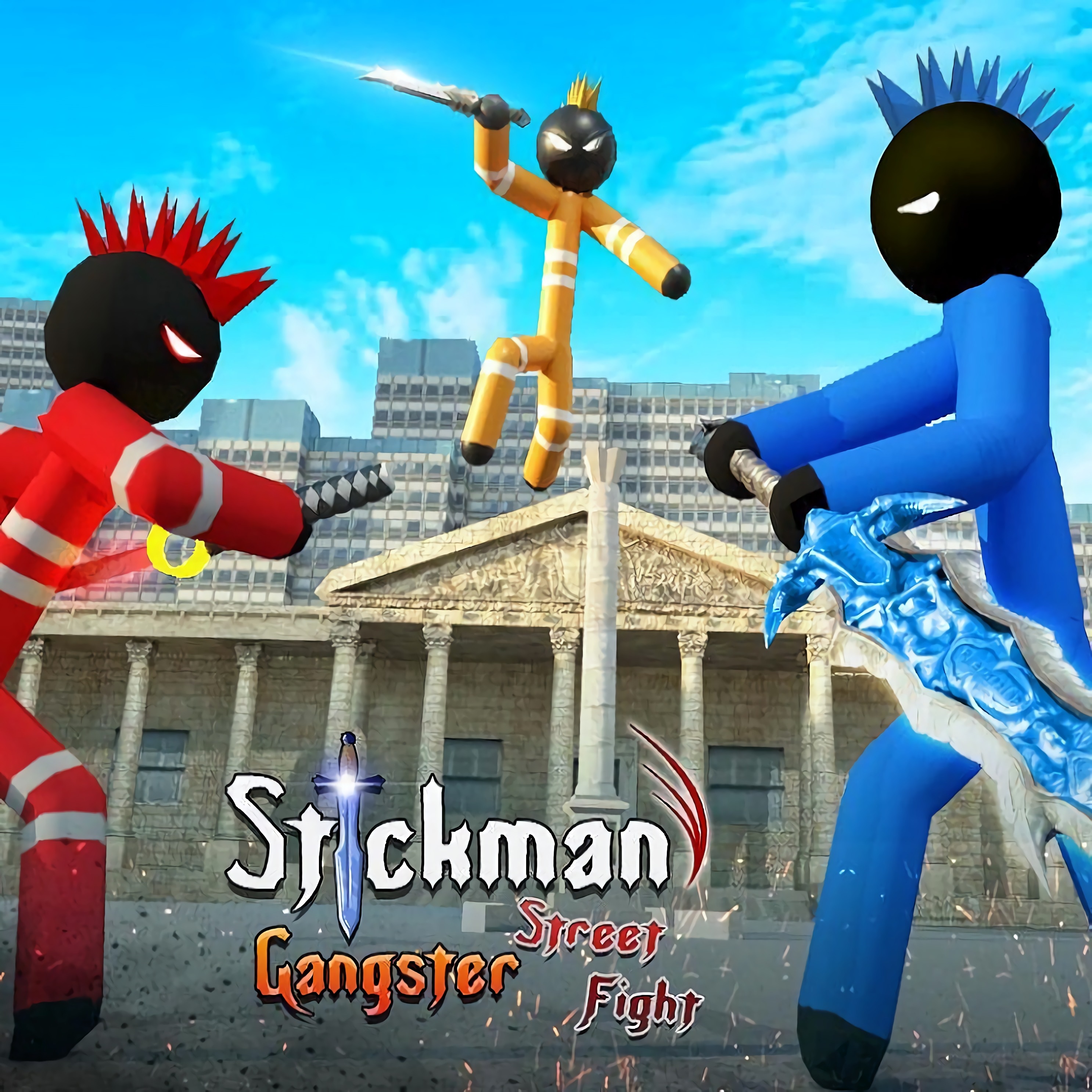 Play Stickman Street Fighting 3D  Free Online Games. KidzSearch.com