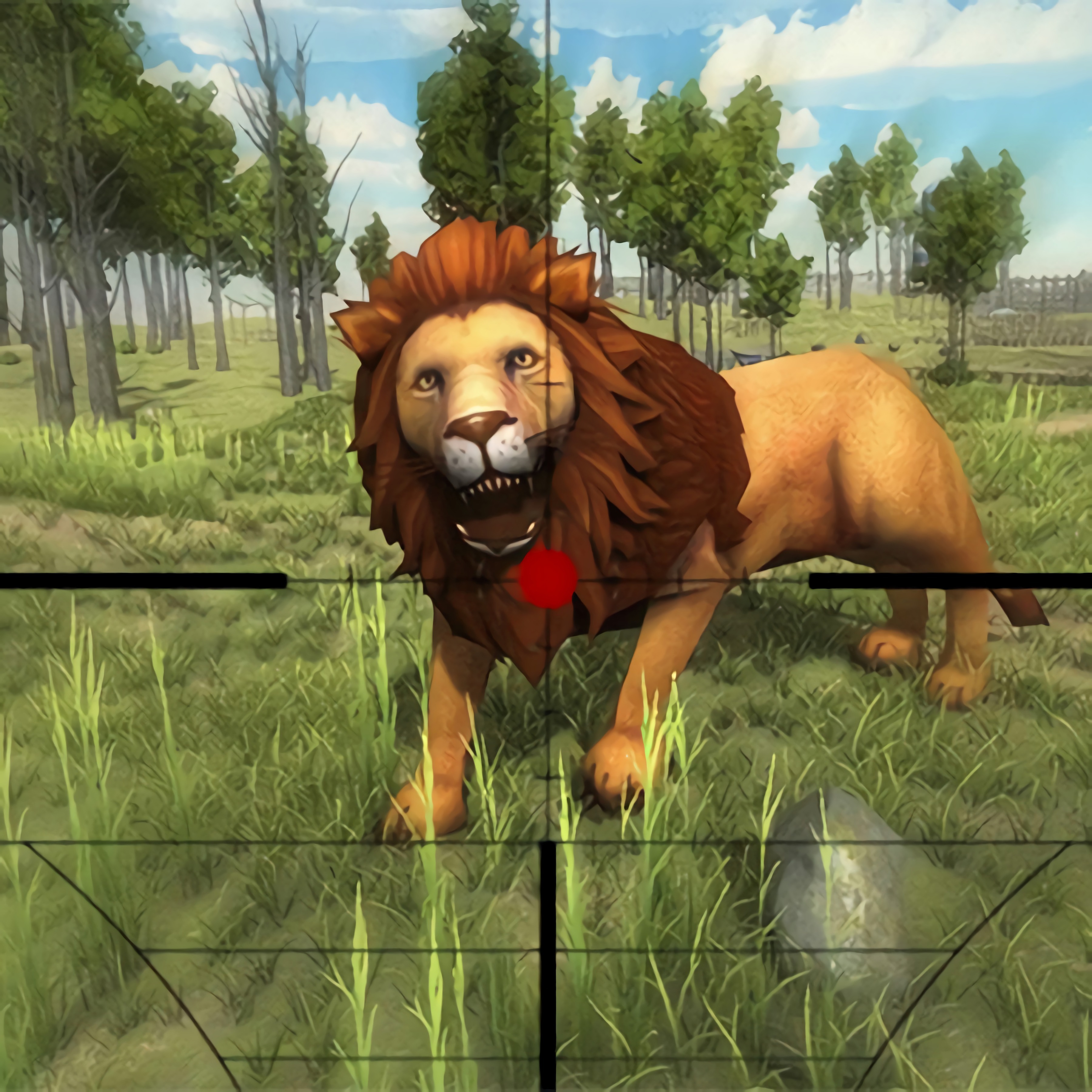 Lion Hunting 3D