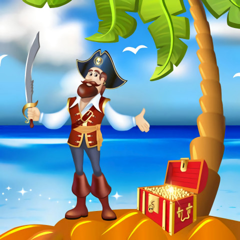 Sailing Pirates Match 3 game play on Friv2Online