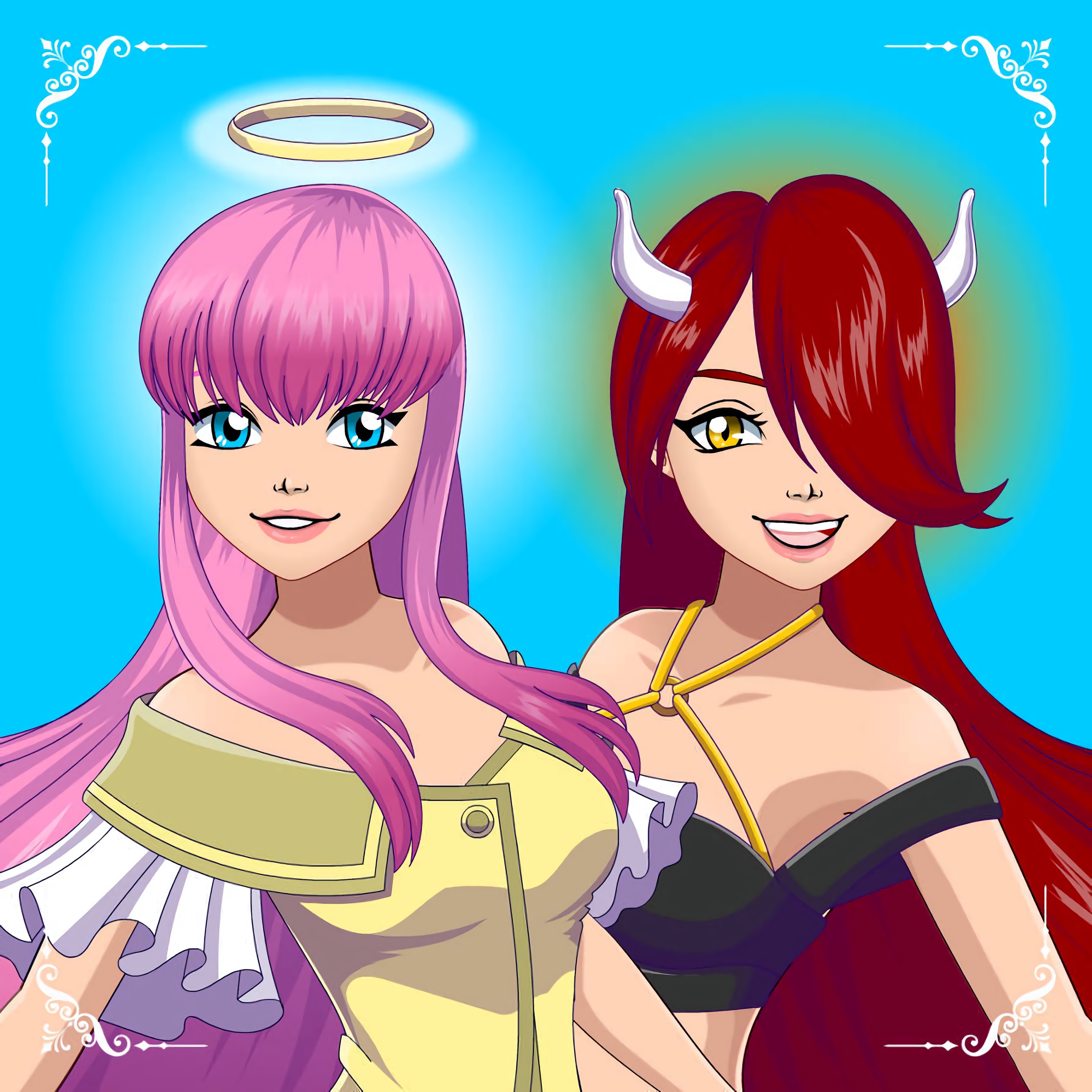 Angel Or Demon Avatar Dress Up Game game play on Friv2Online