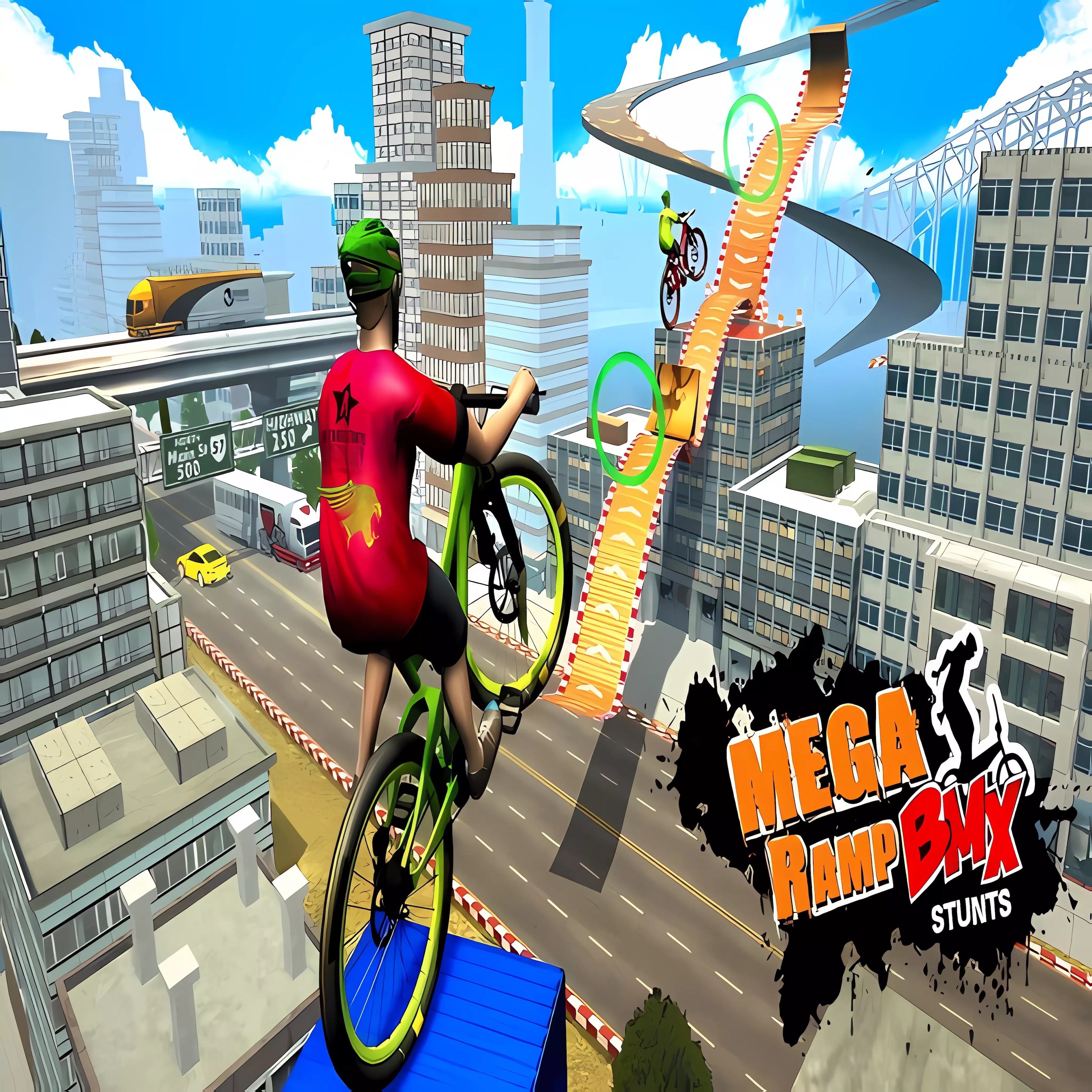 BMX Rider Impossible Stunt Racing Bicycle Stunt