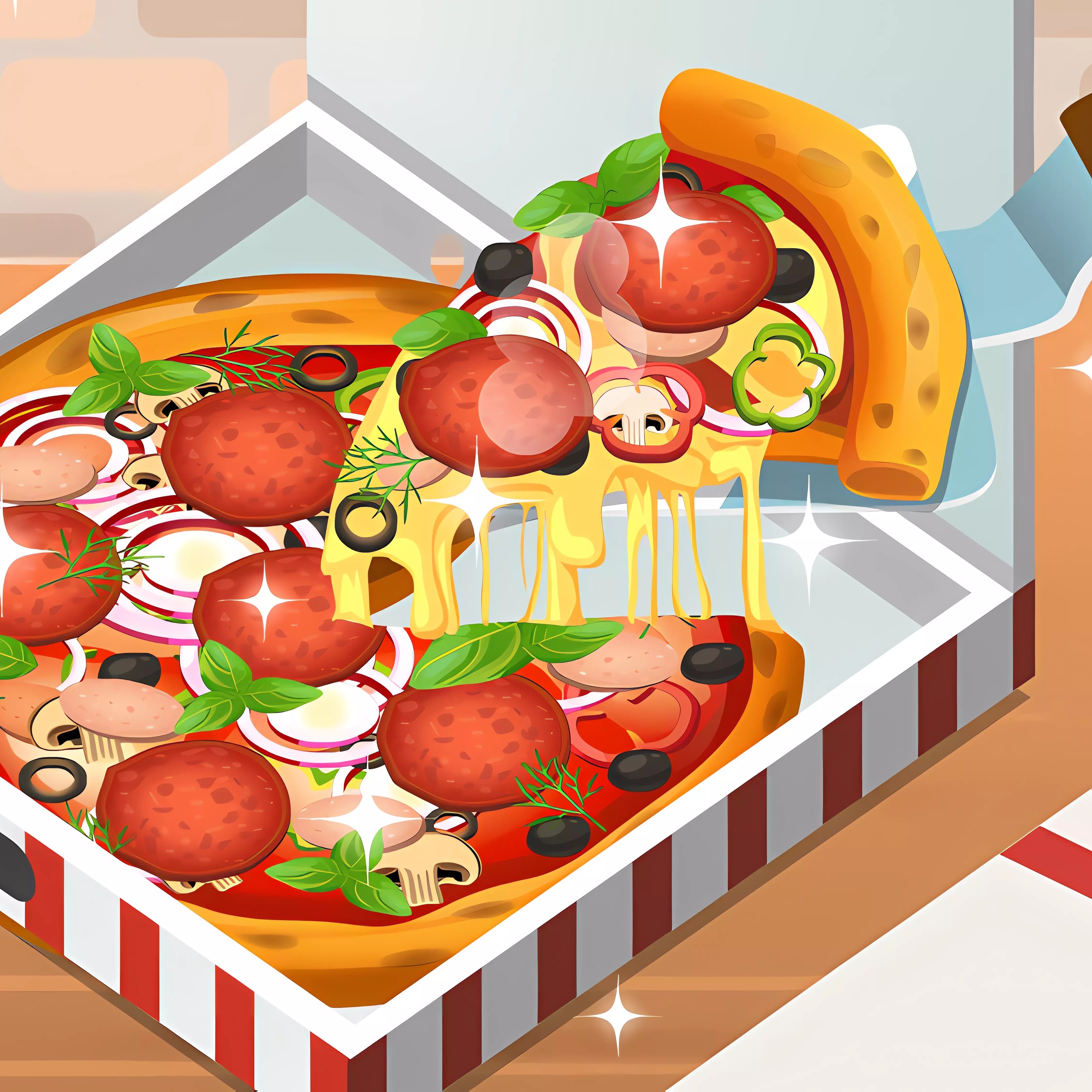 кухня сары играть онлайн пицца фото 35