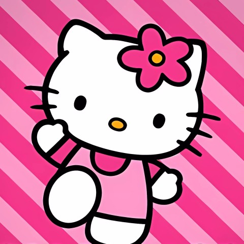 BTS Hello Kitty Coloring game play on Friv2Online