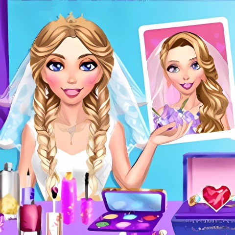 Blondie Bride Perfect Wedding Prep - Girl Game game play on Friv2Online